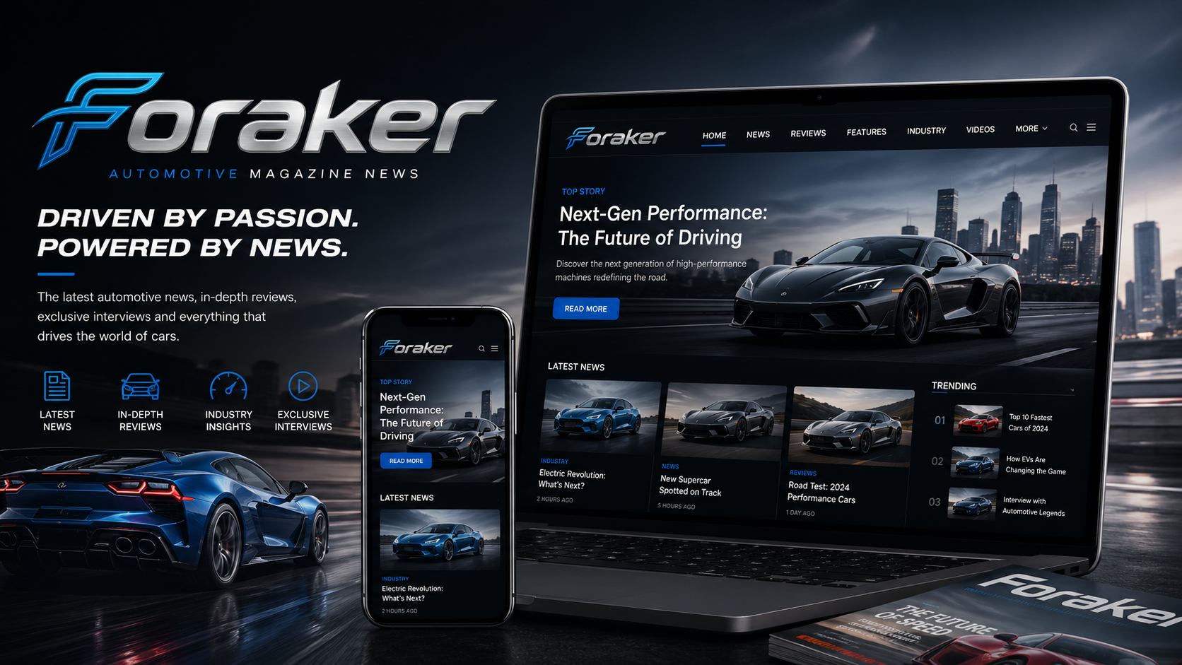 Foraker - Automobile Magazine Platform